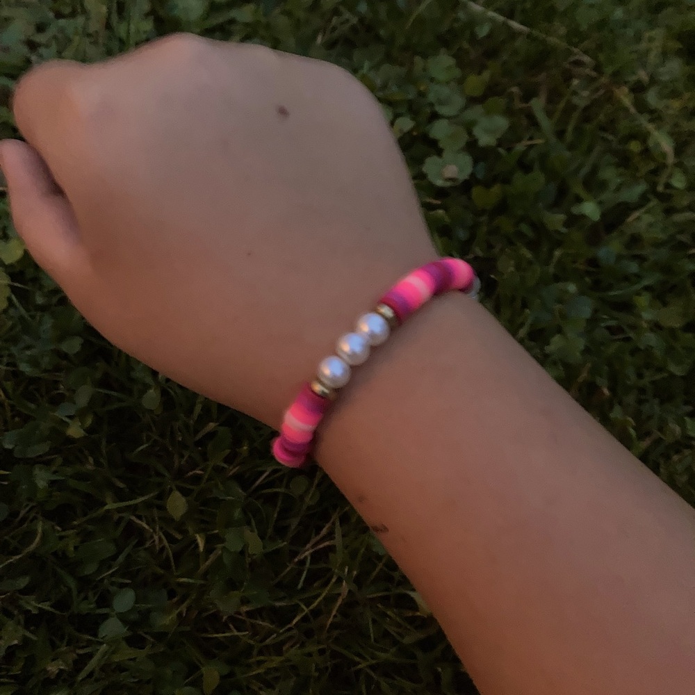 Pink Pearl bracelet